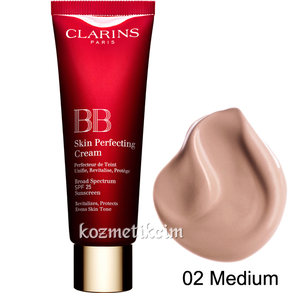 Clarins BB Skin Perfecting Cream SPF 25 02 Medium