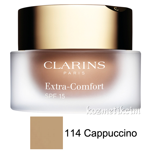 Clarins Extra-Comfort Anti-Aging Foundation SPF 15 114 Cappuccino