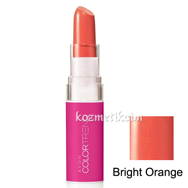 AVON Color Trend Neon ve Parlak Renkli Ruj Bright Orange