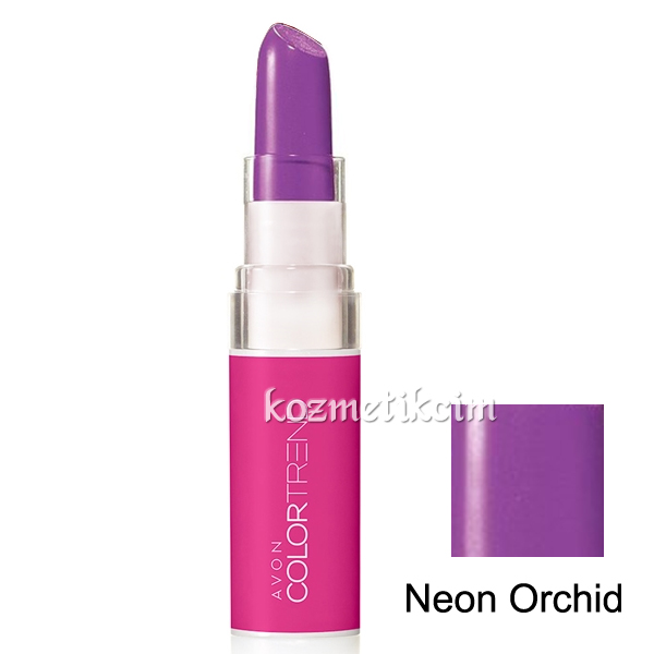 AVON Color Trend Neon ve Parlak Renkli Ruj Neon Orchid