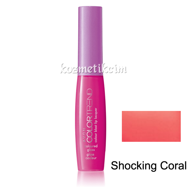 AVON Color Trend Colour Dudak Parlatıcı Shocking Coral