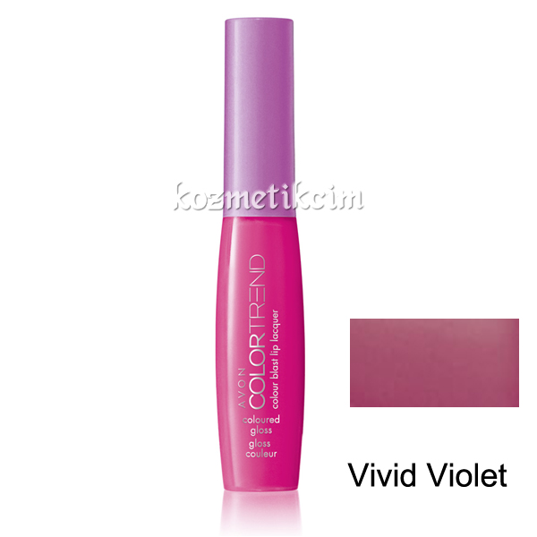 AVON Color Trend Colour Dudak Parlatıcı Vivid Violet