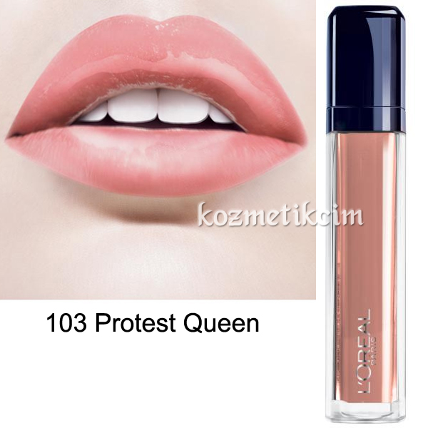L'Oréal Infallible Mega Gloss Ruj 103 Protest Queen