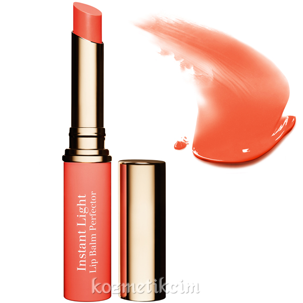 Clarins Instant Light Natural Lip Balm Perfector Ruj 04 orange