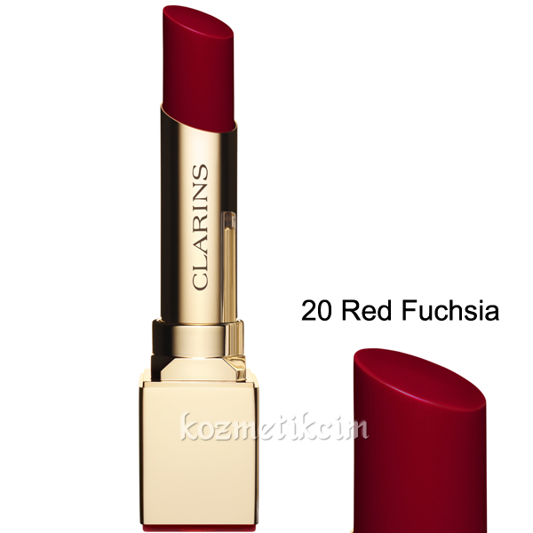 Clarins Rouge Eclat 20 Red Fuchsia