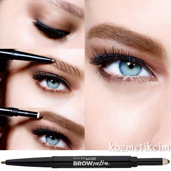 Maybelline Brow Satin Duo Çift Taraflı Kaş Kalemi