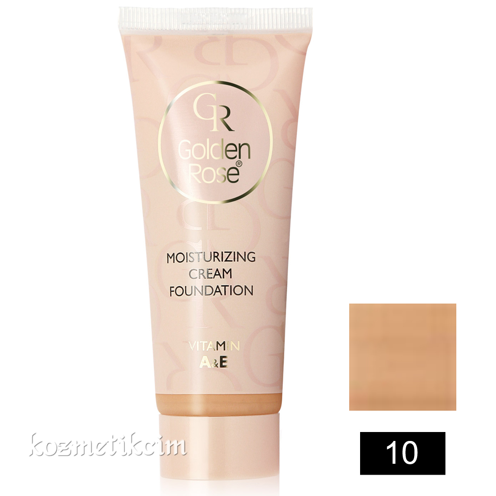 Golden Rose Moisturizing Cream Foundation 10