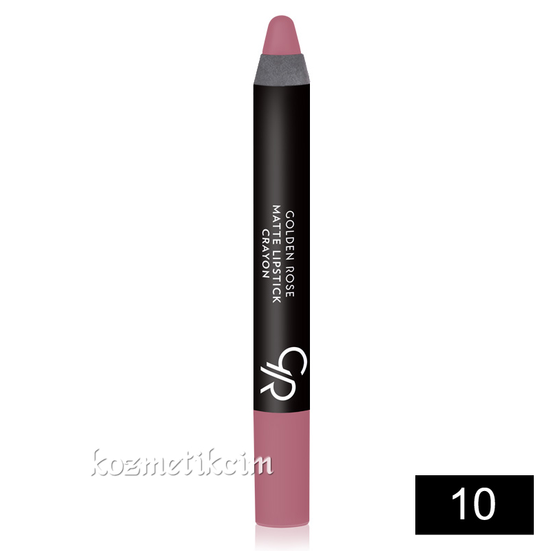 Golden Rose Matte Lipstick Crayon Kalem Ruj 10