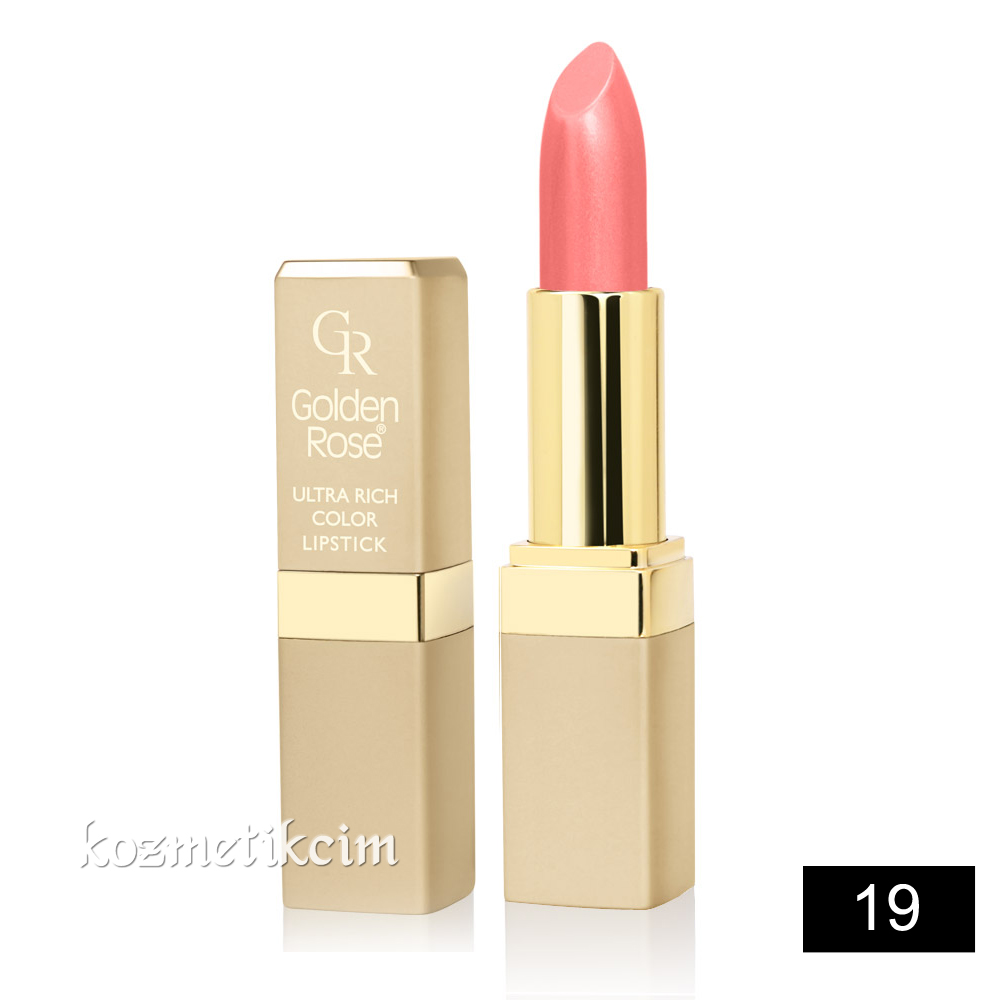 Golden Rose Ultra Rich Color Lipstick Ruj 19
