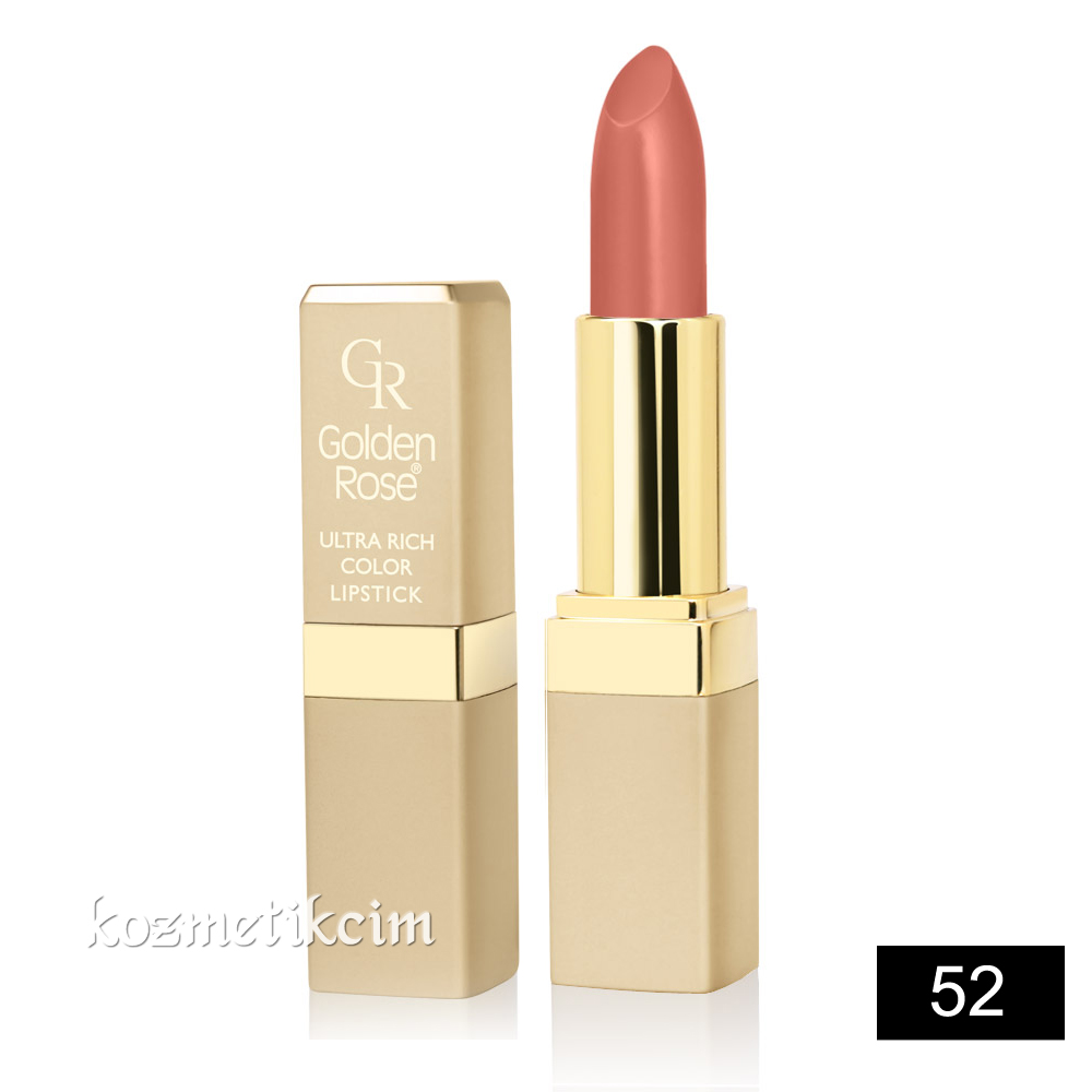 Golden Rose Ultra Rich Color Lipstick Ruj 52