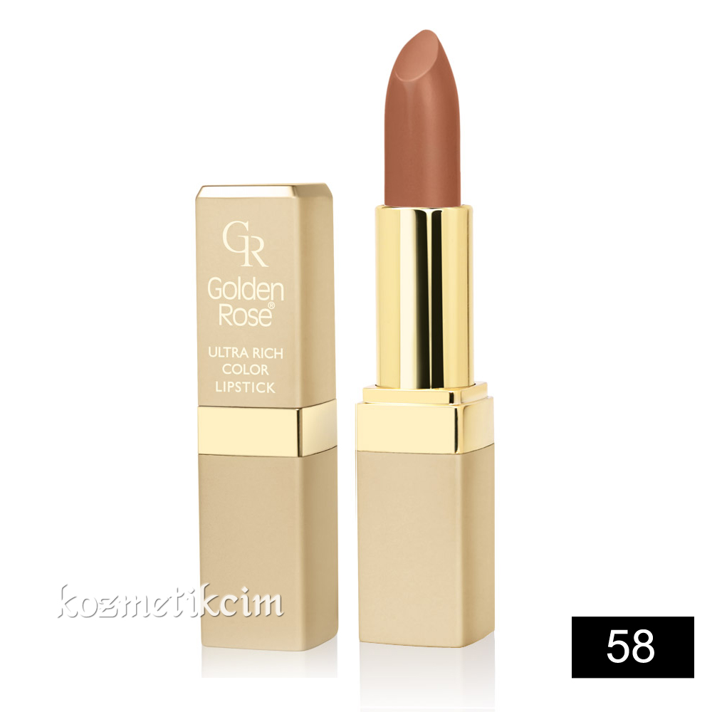 Golden Rose Ultra Rich Color Lipstick Ruj 58