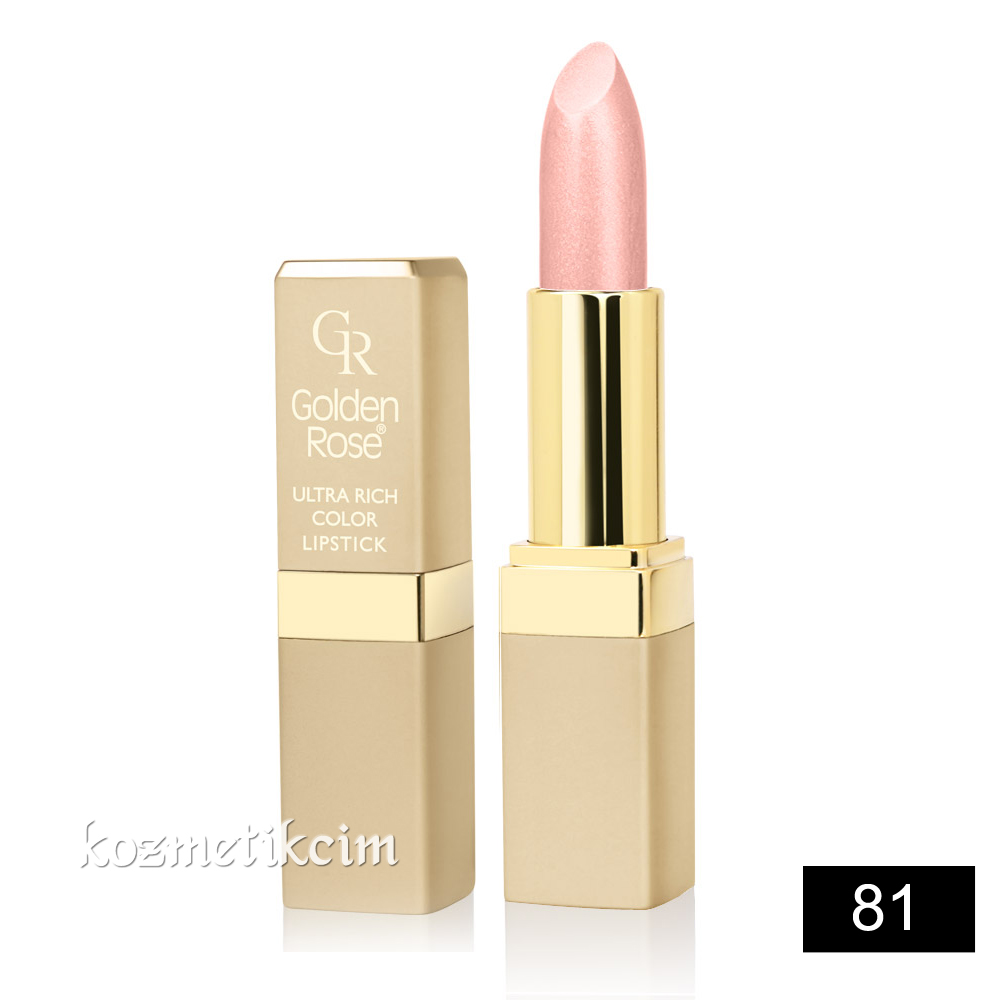 Golden Rose Ultra Rich Color Lipstick Ruj 81
