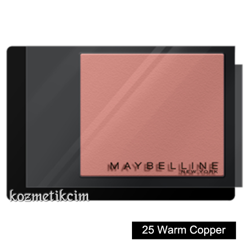 Maybelline Master Heat Blush Allık 25 Warm Copper