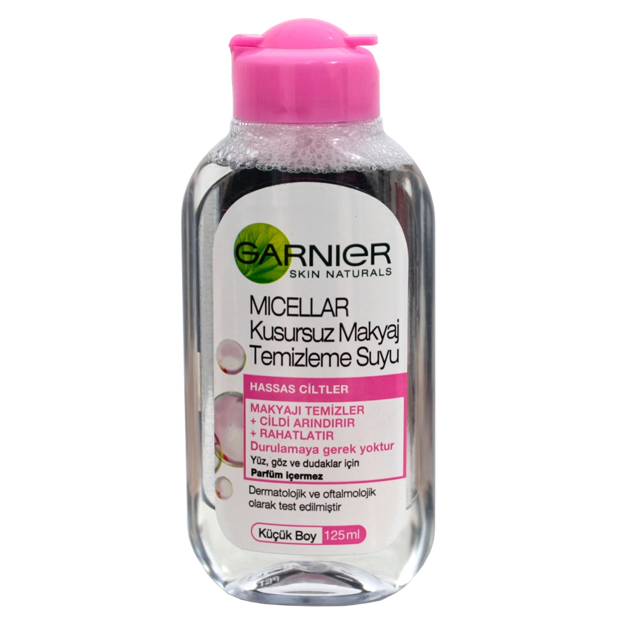 Garnier Skin Naturals Kusursuz Makyaj Temizleme Suyu - Hassas Ciltler İçin 125 ml