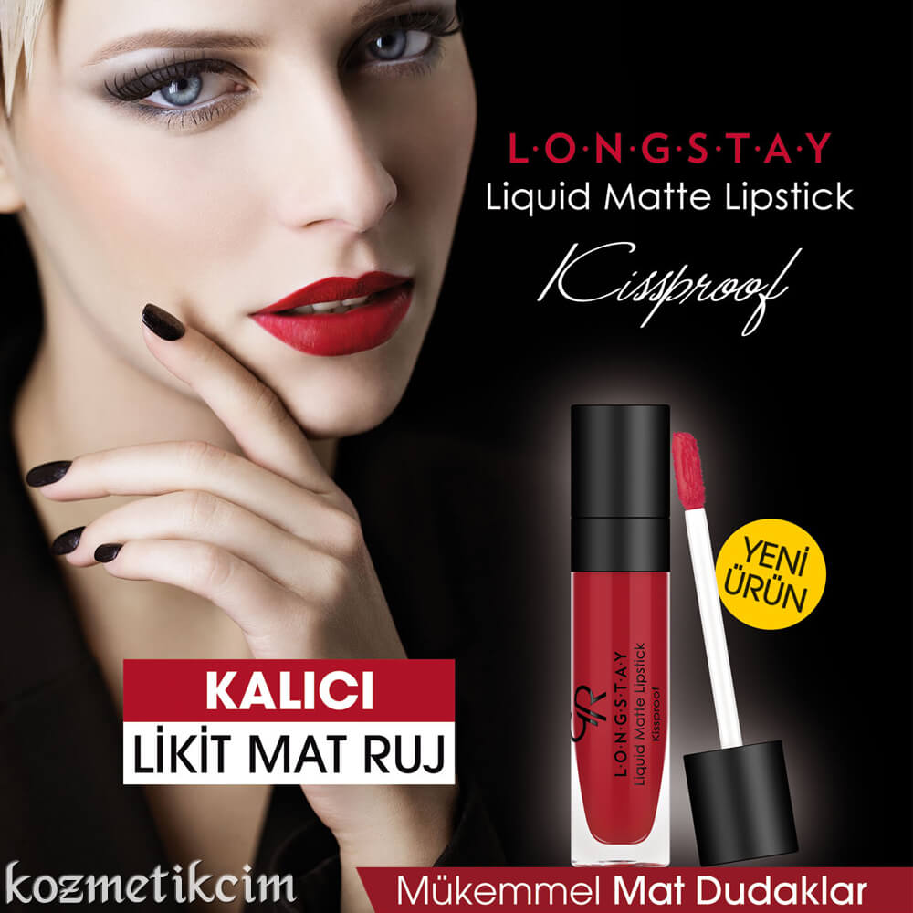 Golden Rose Longstay Liquid Matte Lipstick
