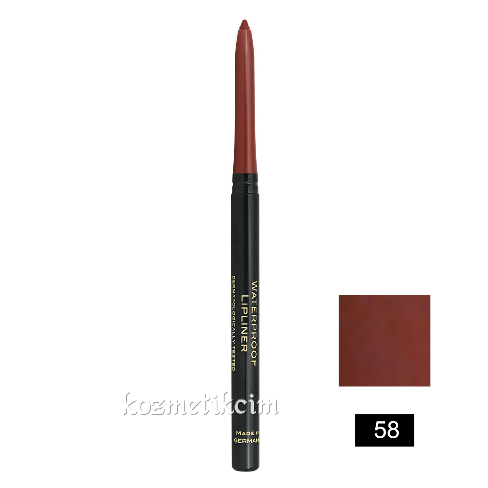 Golden Rose Waterproof Lipliner Pencil 58