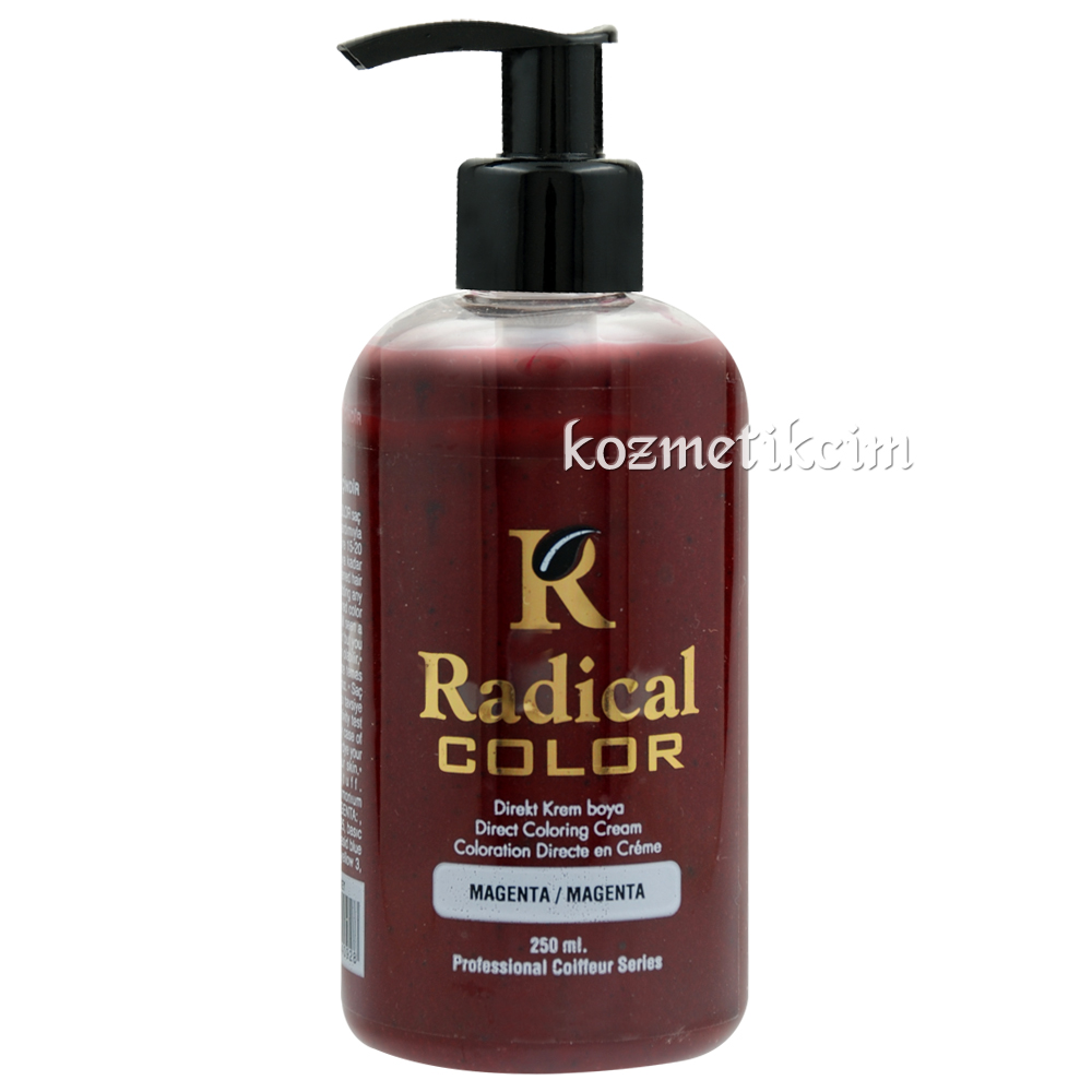 Radical Color Su Bazlı Bakım Yağlı Saç Boyası Magenta
