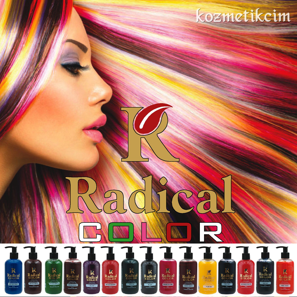 Radical Color Su Bazlı Bakım Yağlı Saç Boyası