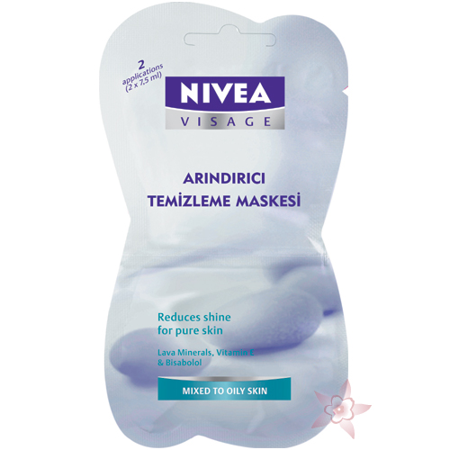 Nivea Visage Arındırıcı Temizleme maskesi-Yağlı Cilt 15 ml 