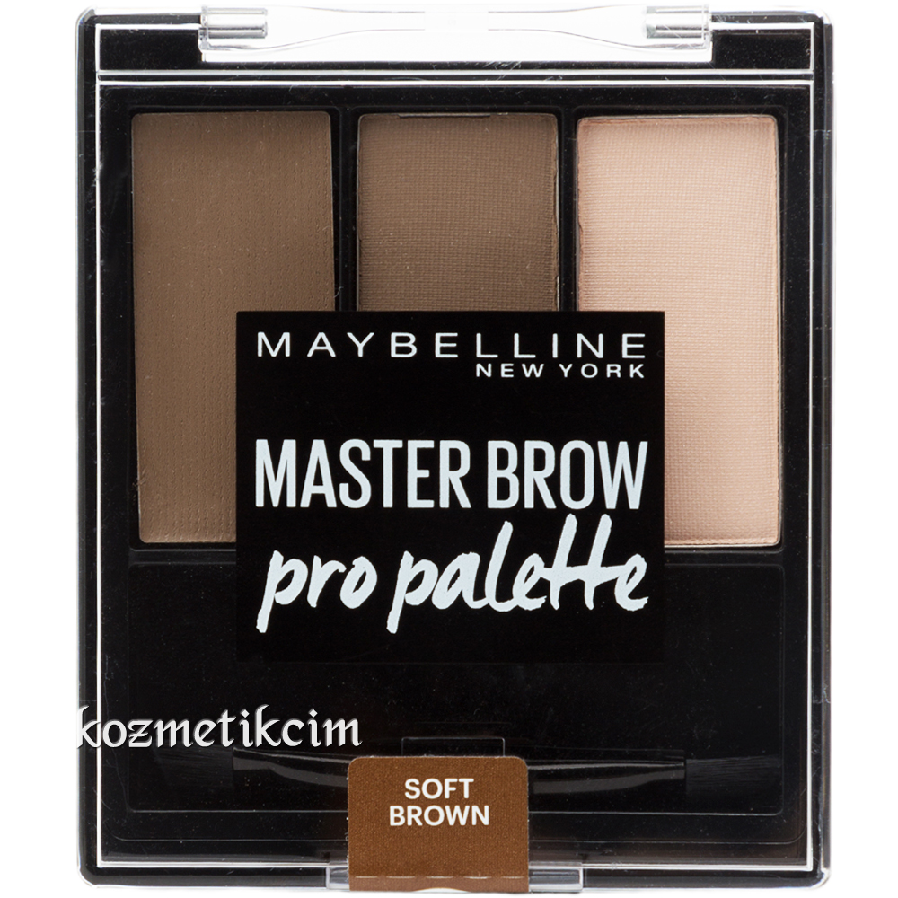Maybelline Master Brow Pro Palette Kaş Farı Soft Brown