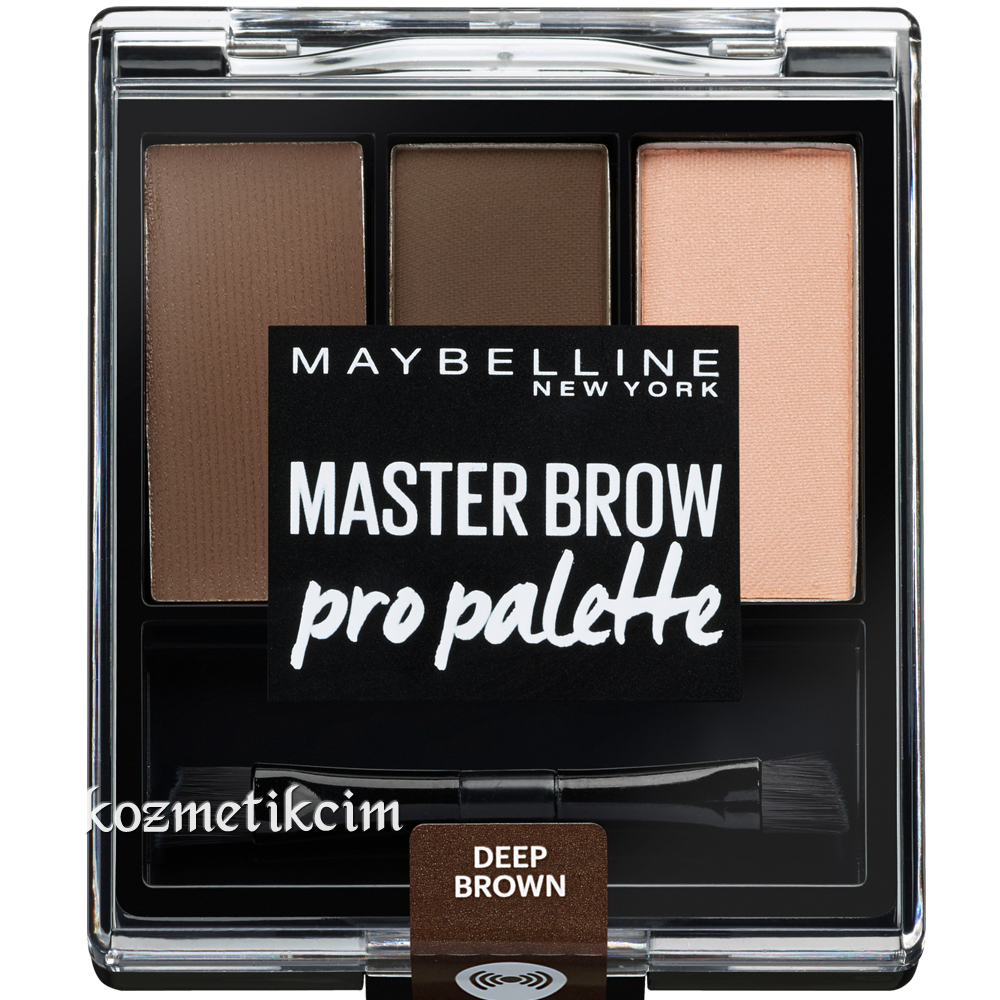 Maybelline Master Brow Pro Palette Kaş Farı Deep Brown