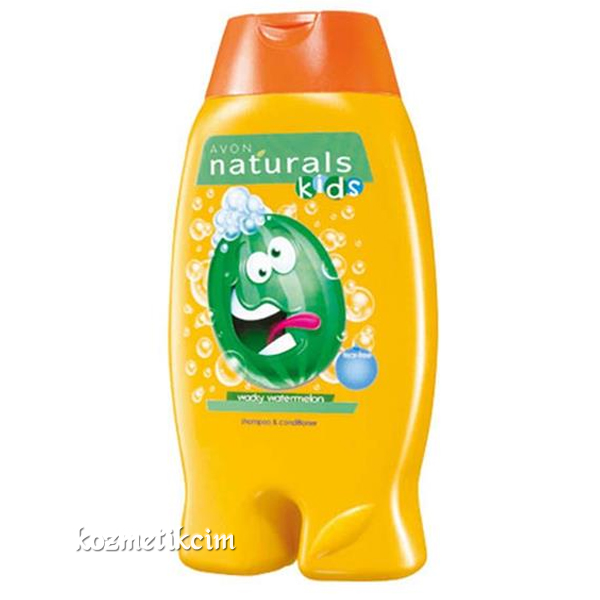 AVON Naturals Kids Karpuz Kokulu Göz Yakmayan Şampuan & Saç Kremi