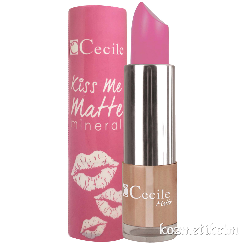 Cecile Kiss Me Matte Mineral Mat Ruj 301