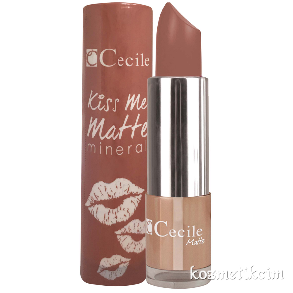 Cecile Kiss Me Matte Mineral Mat Ruj 306
