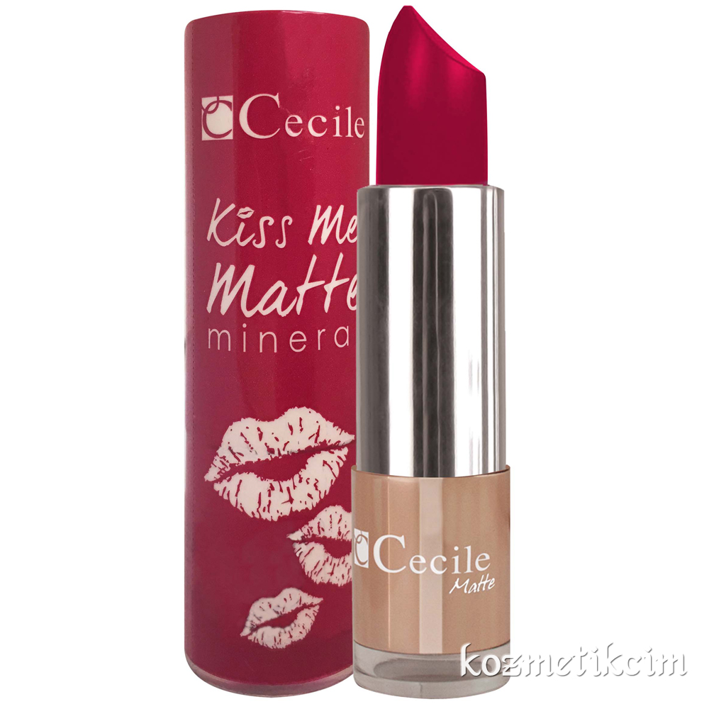 Cecile Kiss Me Matte Mineral Mat Ruj 307