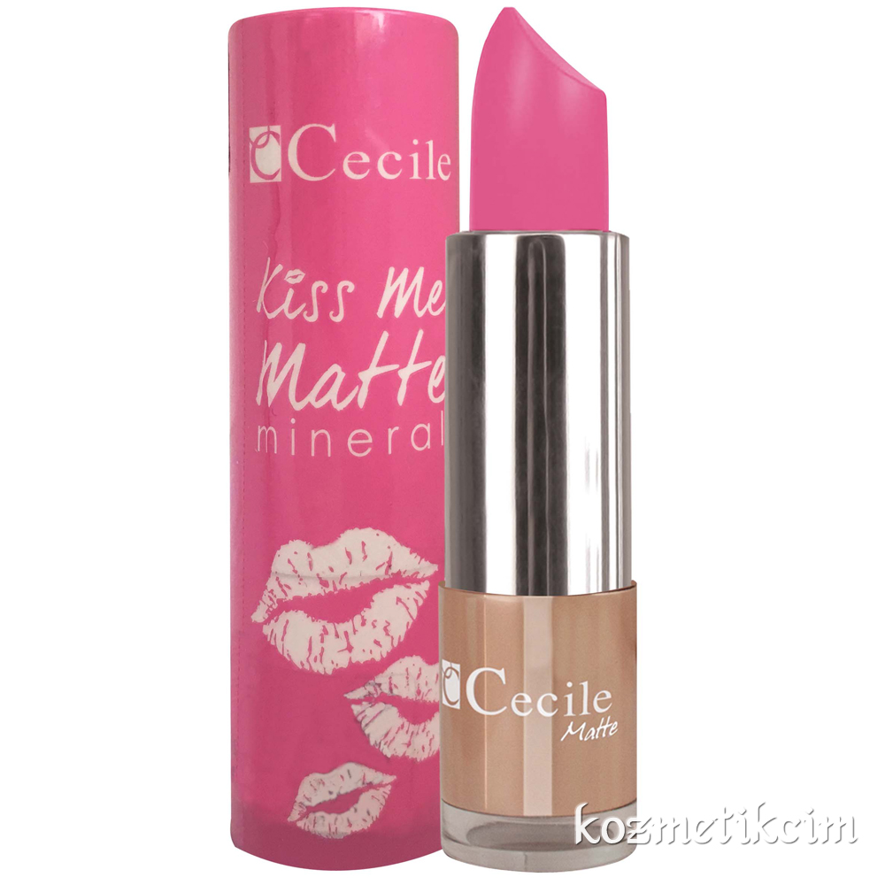 Cecile Kiss Me Matte Mineral Mat Ruj 311