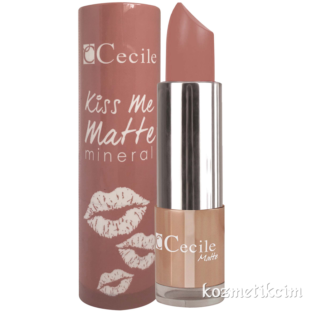 Cecile Kiss Me Matte Mineral Mat Ruj 315