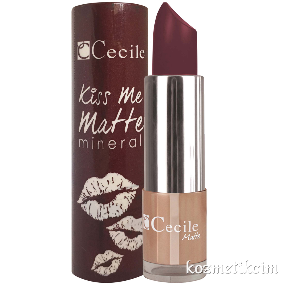 Cecile Kiss Me Matte Mineral Mat Ruj 320