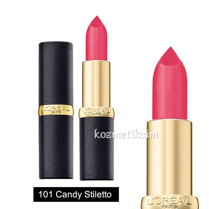 L'Oréal Color Riche Matte Addiction Lipstick 101 Candy Stiletto