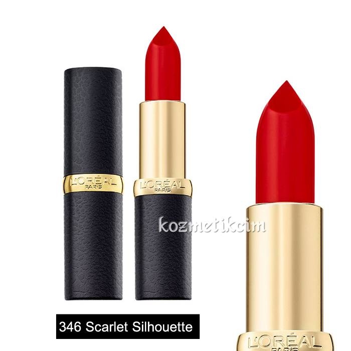 L'Oréal Color Riche Matte Addiction Lipstick 346 Scarlet Silhouette