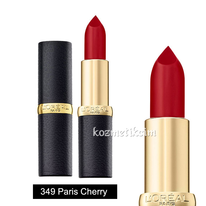 L'Oréal Color Riche Matte Addiction Lipstick 349 Paris Cherry