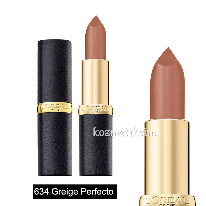 L'Oréal Color Riche Matte Addiction Lipstick 634 Greige Perfecto
