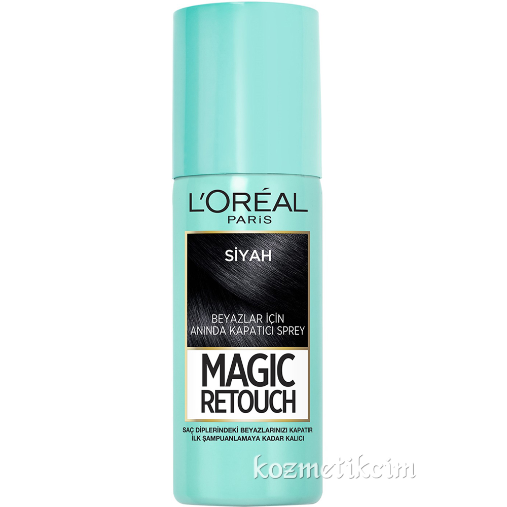 L'Oréal Magic Retouch Beyaz Saç Kapatıcı Sprey Siyah