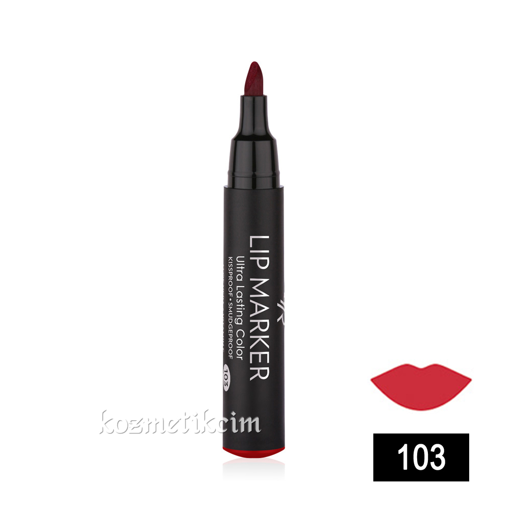 Golden Rose Lip Marker Ultra Lasting Color 103