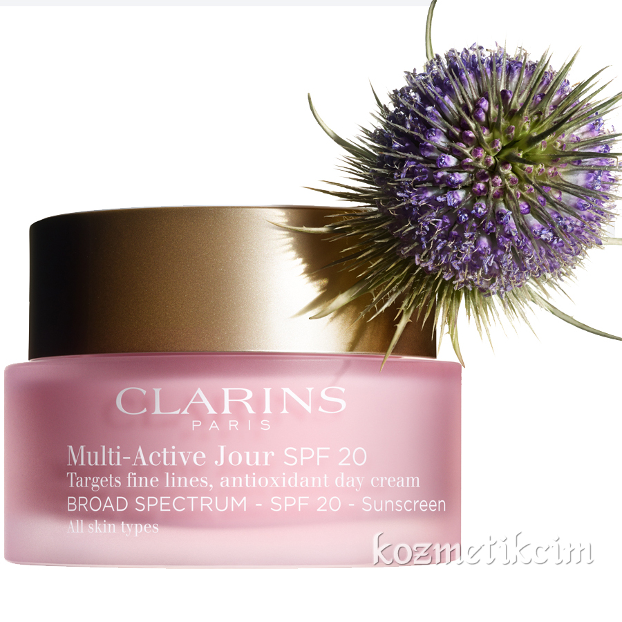 Clarins Multi-Active Antioxidant Day Cream Gel SPF 20 50 ml Tüm Ciltler İçin