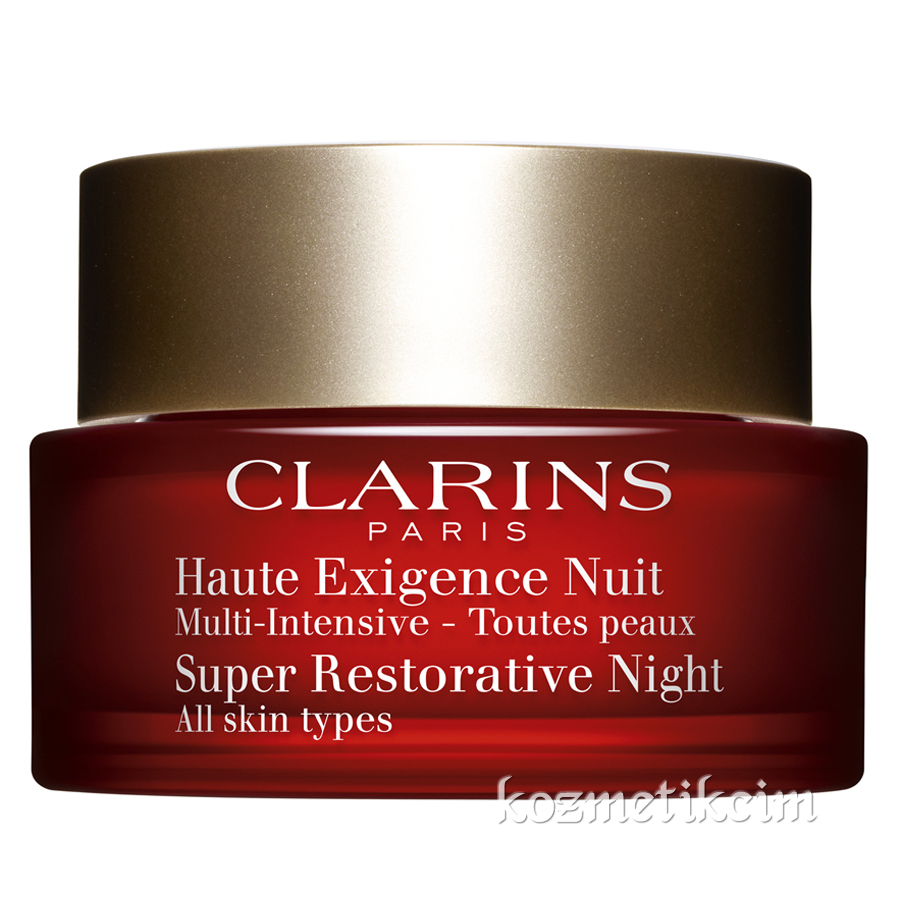 Clarins Super Restorative Night Cream 50 ml Tüm Ciltler İçin