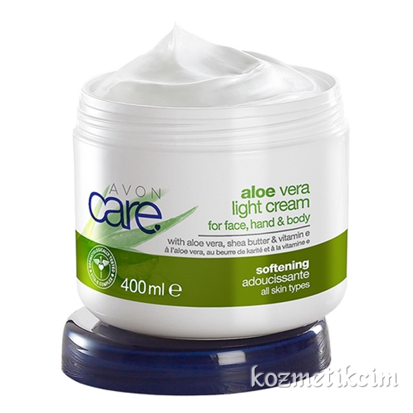 AVON Care Aloe Vera, Shea Yağı ve E Vitamini İçeren Yüz, El ve Vücut Kremi 400 ml