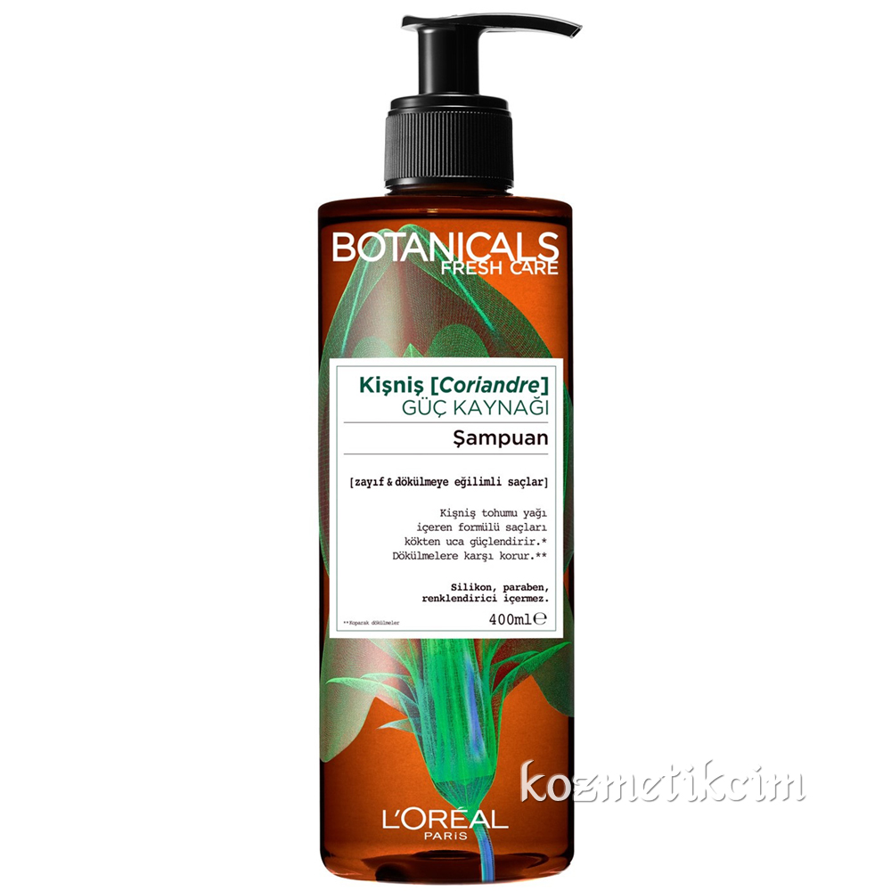 L'Oréal Botanicals Fresh Care Kişniş Güç Kaynağı Şampuan 400 ml