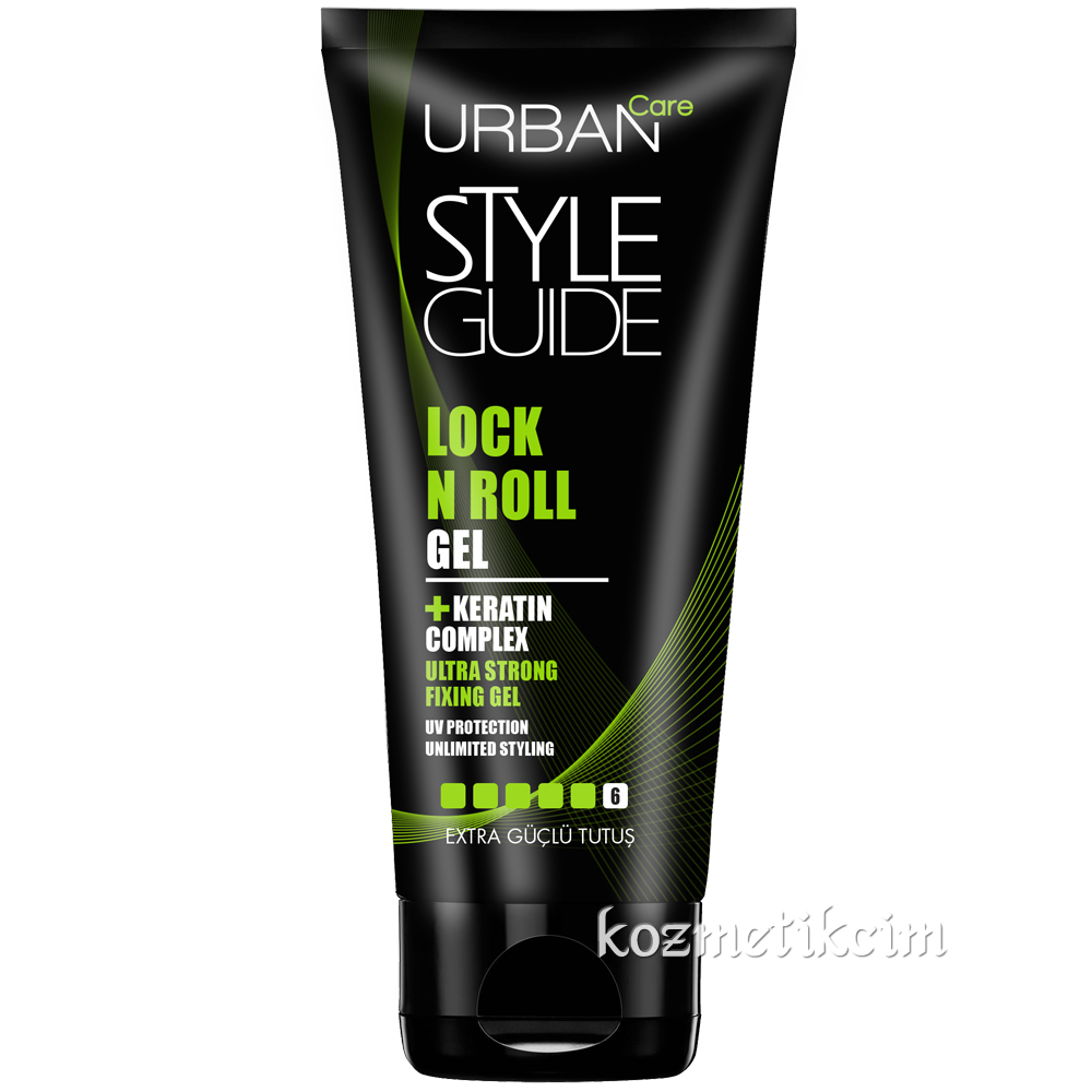 Urban Care Style Guide Lock N Roll Hair Gel Ekstra Güçlü Tutuş Jöle