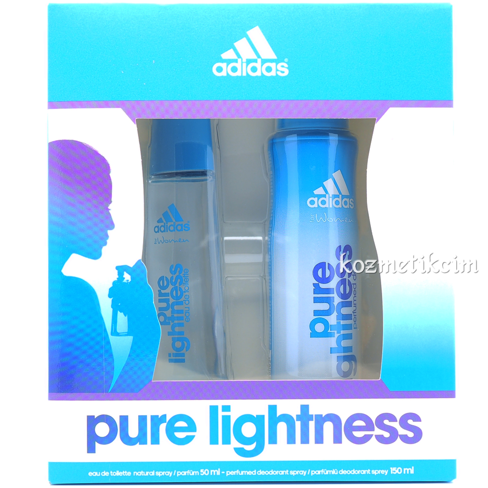 Adidas Pure Lightness Edt 50 ML + Deo 150 ml Kadın Set