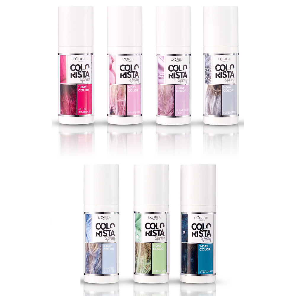 L'Oréal Colorista 1-Day Color Renkli Saç Spreyi