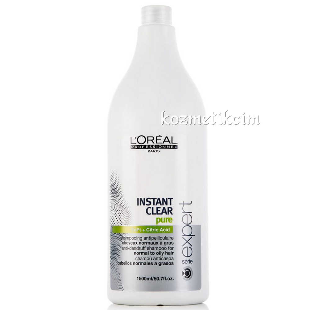 L'Oréal Professionnel Instant Clear Pure Kepek Önleyici Arındırıcı Şampuan 1500 ml