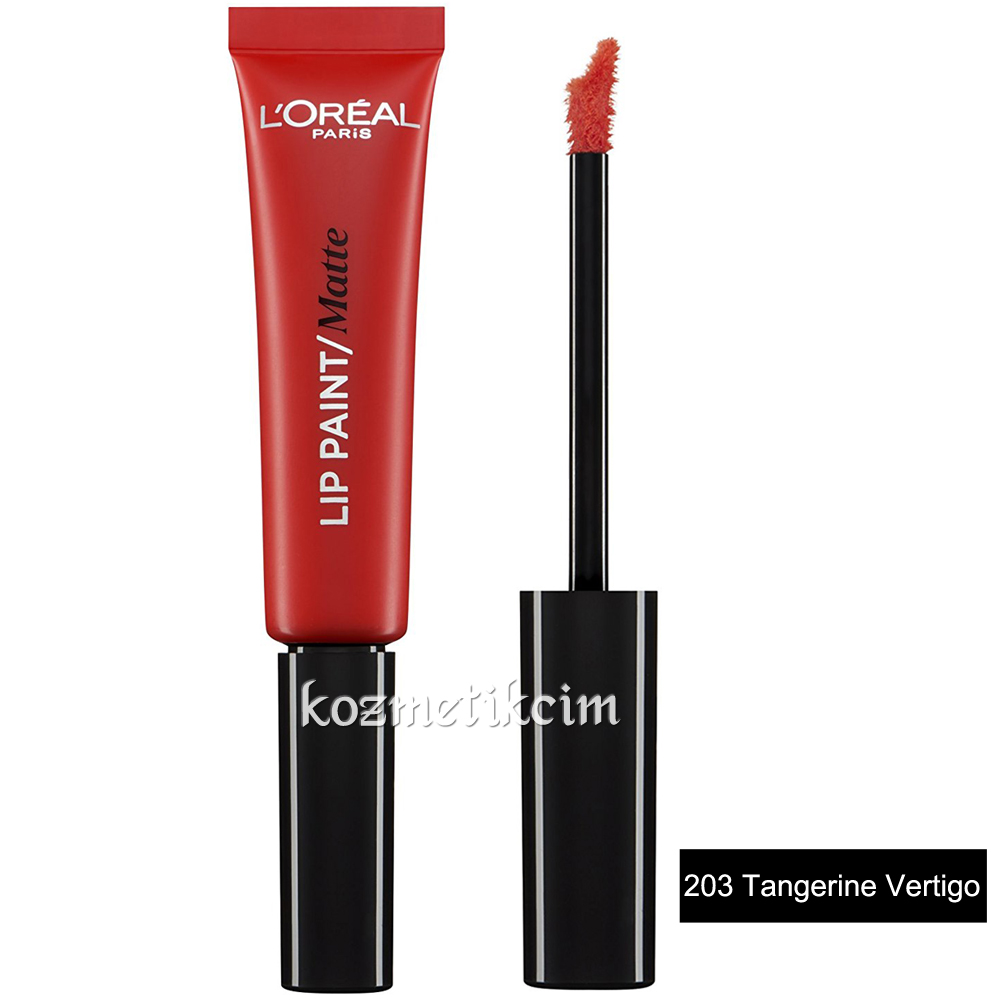 L'Oréal Infallible Lip Paint Matte 203 Tangerine Vert