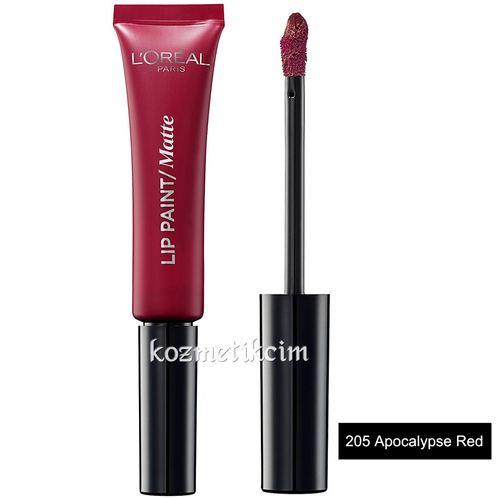 L'Oréal Infallible Lip Paint Matte 205 Apocalypse Red