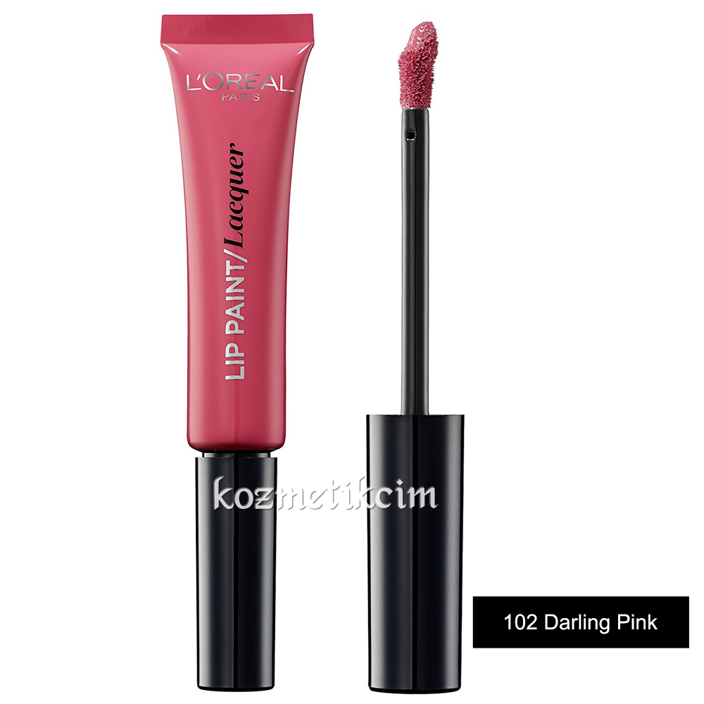 L'Oréal Infallible Lip Paint Lacquer 102 Darling Pink