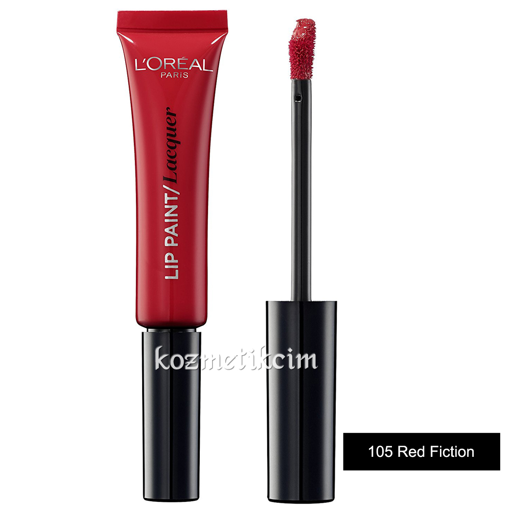 L'Oréal Infallible Lip Paint Lacquer 105 Red Fiction